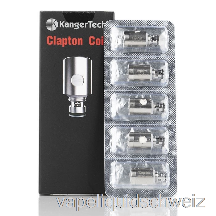 Kanger Ssocc Ersatzspulen 0,5 Ohm Clapton Spulen Vape Schweiz